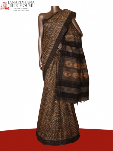 Exclusive Pure Tussar Silk Saree